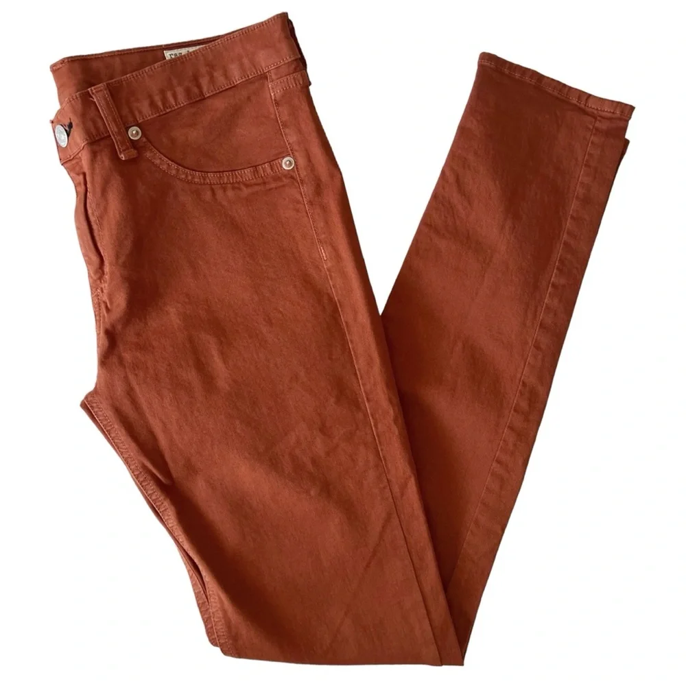 Rag & Bone Legging Skinny Jeans in Rust | 29_4